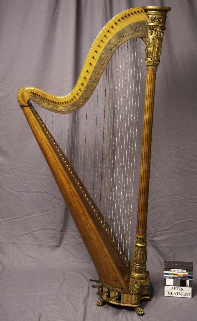 Classical Harp Restoration After
